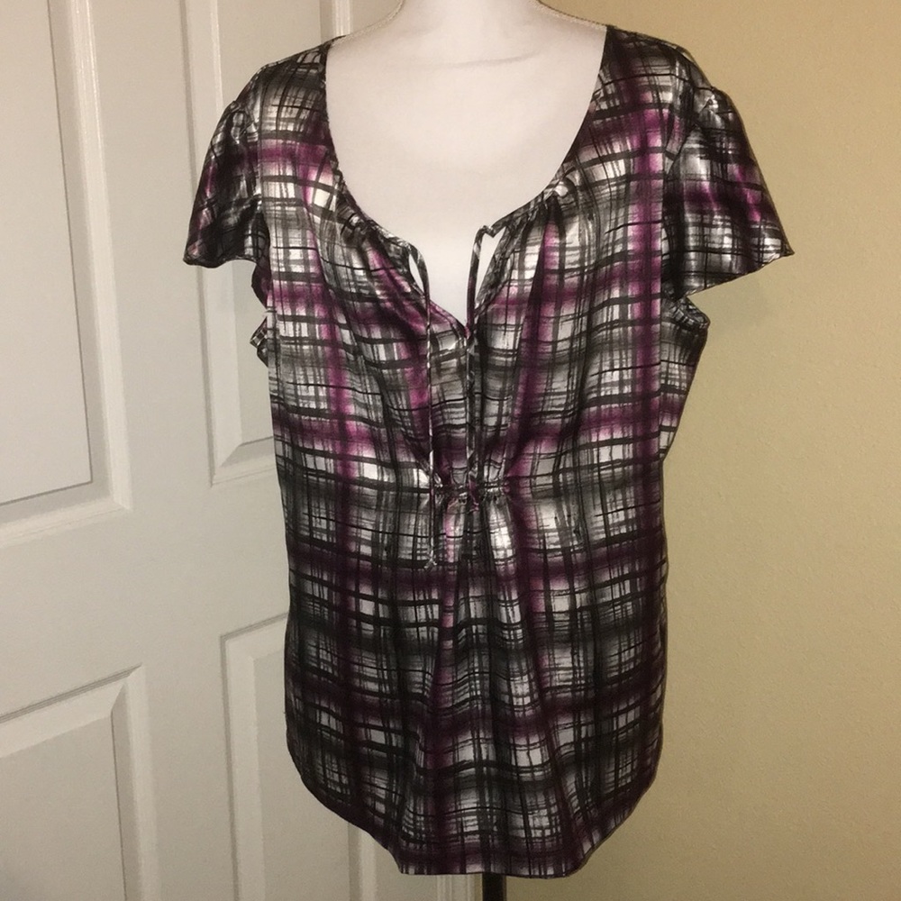 Women’s purple blouse